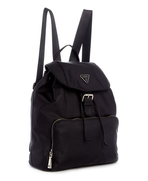 guess jaxi nylon large backpack.